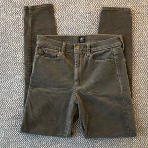 GAP True Skinny Velvet Jeans